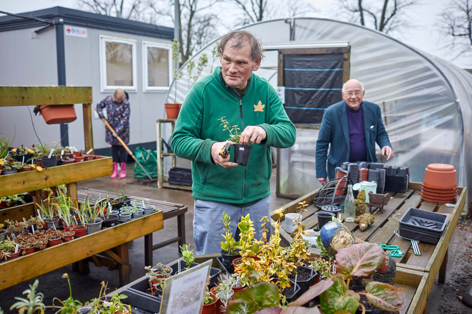 Community café and garden centre - The Green Team | Community Funding