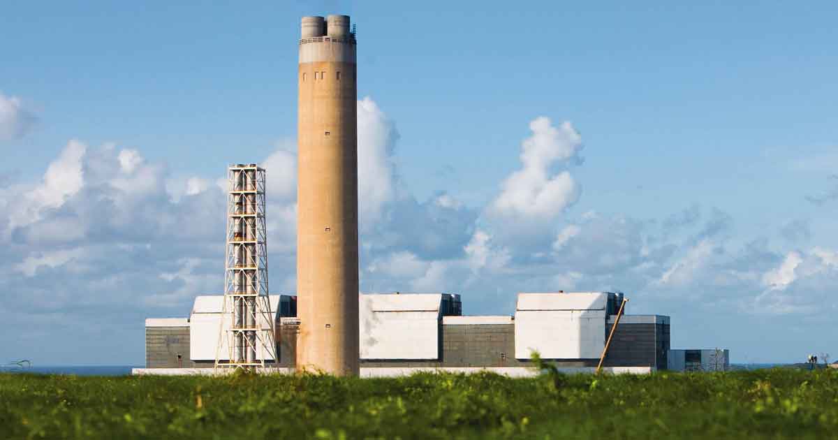 Aberthaw coal fired power plant