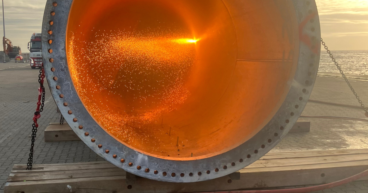 RWE and EMR transform fire-damaged components of Scroby Sands Turbine ...